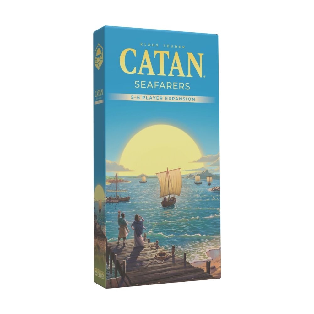 Asmodee Catan 6th Edition Seafarers Expansion 5-6 Player Ages 10+