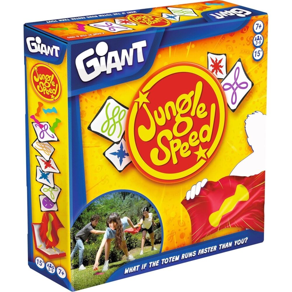 Asmodee Jungle Speed Giant Card Game 3-9 Players 15 Min Playtime Ages 7+