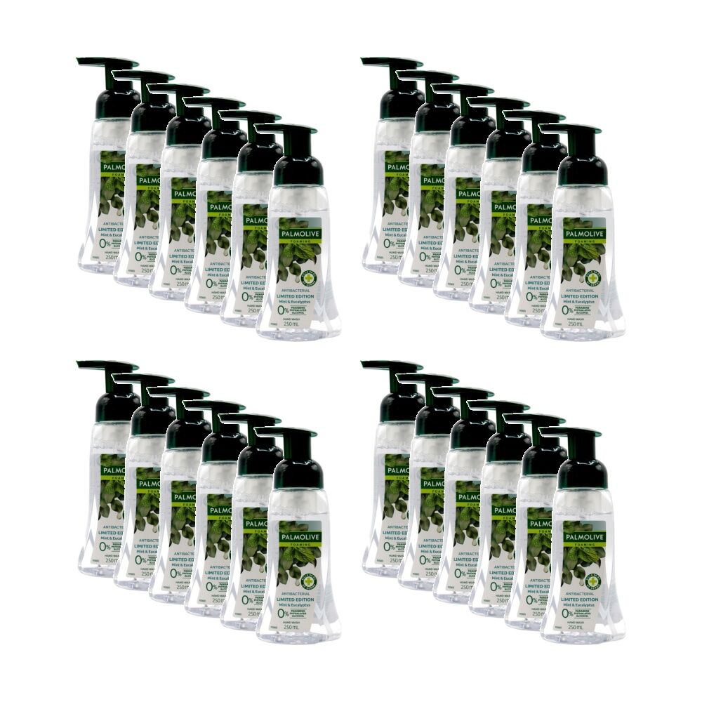 24PK Palmolive Foaming Hand Wash Antibacterial Mint Eucalyptus Limited Edition