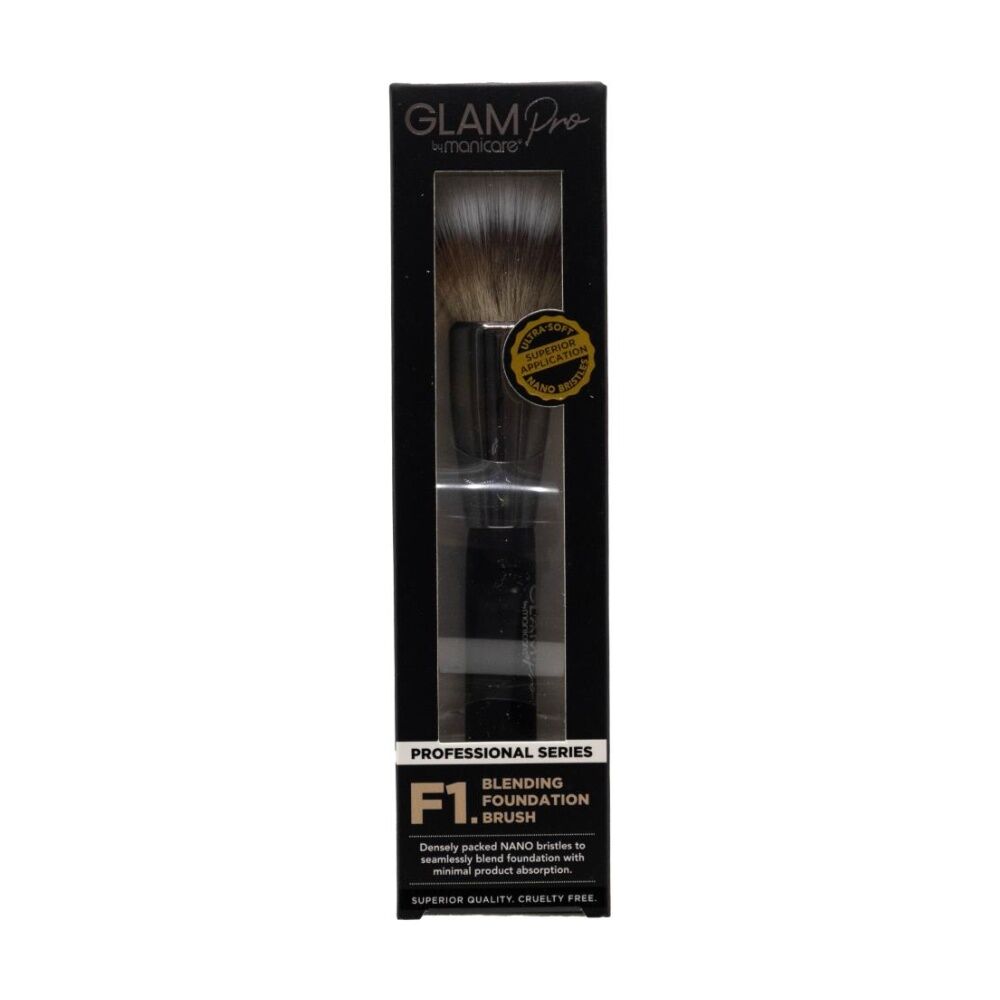 3PK Manicare Make Up Blending Foundation Brush F1 Glam Pro Professional Series