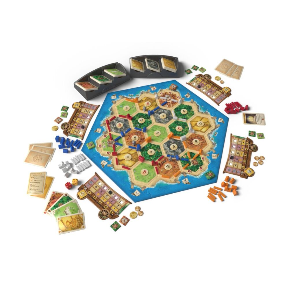 Asmodee Catan 6th Edition Traders & Barbarians Expansion 10y+