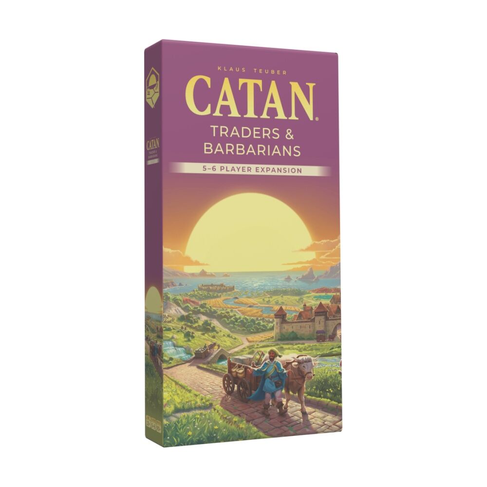 Asmodee Catan 6th Edition Traders & Barbarians 5-6 Player Expansion 10y+