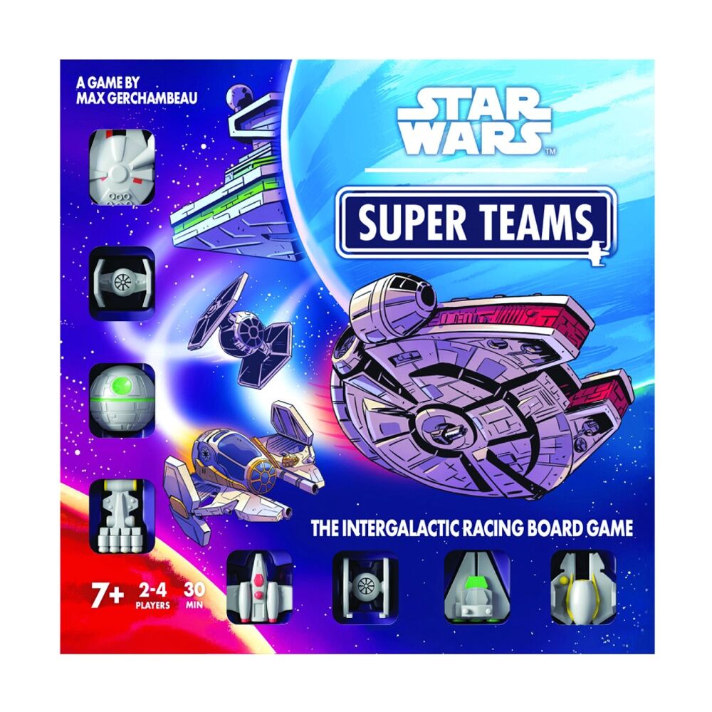 Asmodee Star Wars Super Teams Card & Board Game 2-4 Players Ages 7+