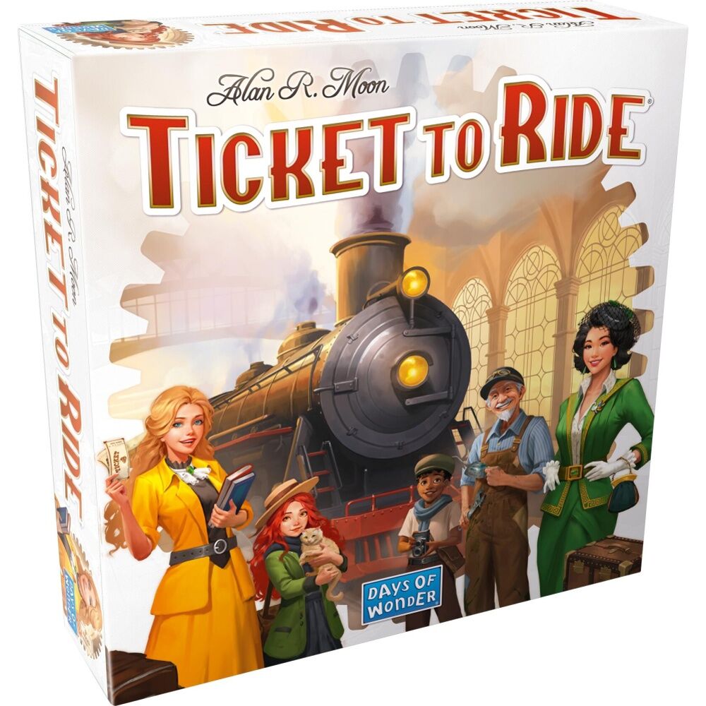 Asmodee Ticket To Ride Refresh Board Game 2-5 Players 30-60 Mins Ages 8+