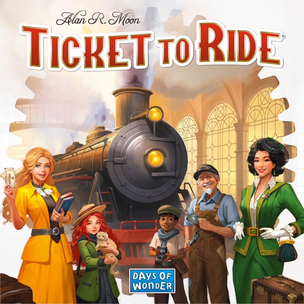 Asmodee Ticket To Ride Refresh Board Game 2-5 Players 30-60 Mins Ages 8+