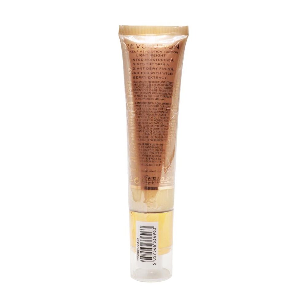 Revolution Super Dewy Tinted Moisturiser Complexion Makeup Fair 15ml