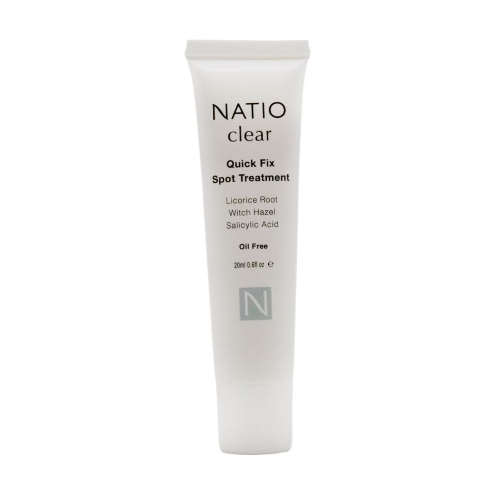 12PK Natio Spot Treatment Clear Quick Fix Licorice Root Witch Hazel 20ml
