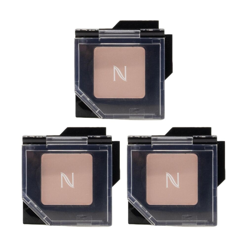 3PK Natio Eyeshadow Single Colour Compact Cosmetic Makeup Product Shell 1g