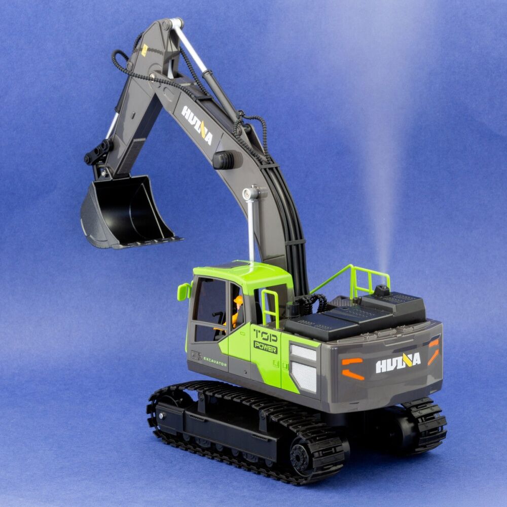 Lenoxx Professional R/C Upgraded Alloy Excavator 1:18 Scale 13 Channel