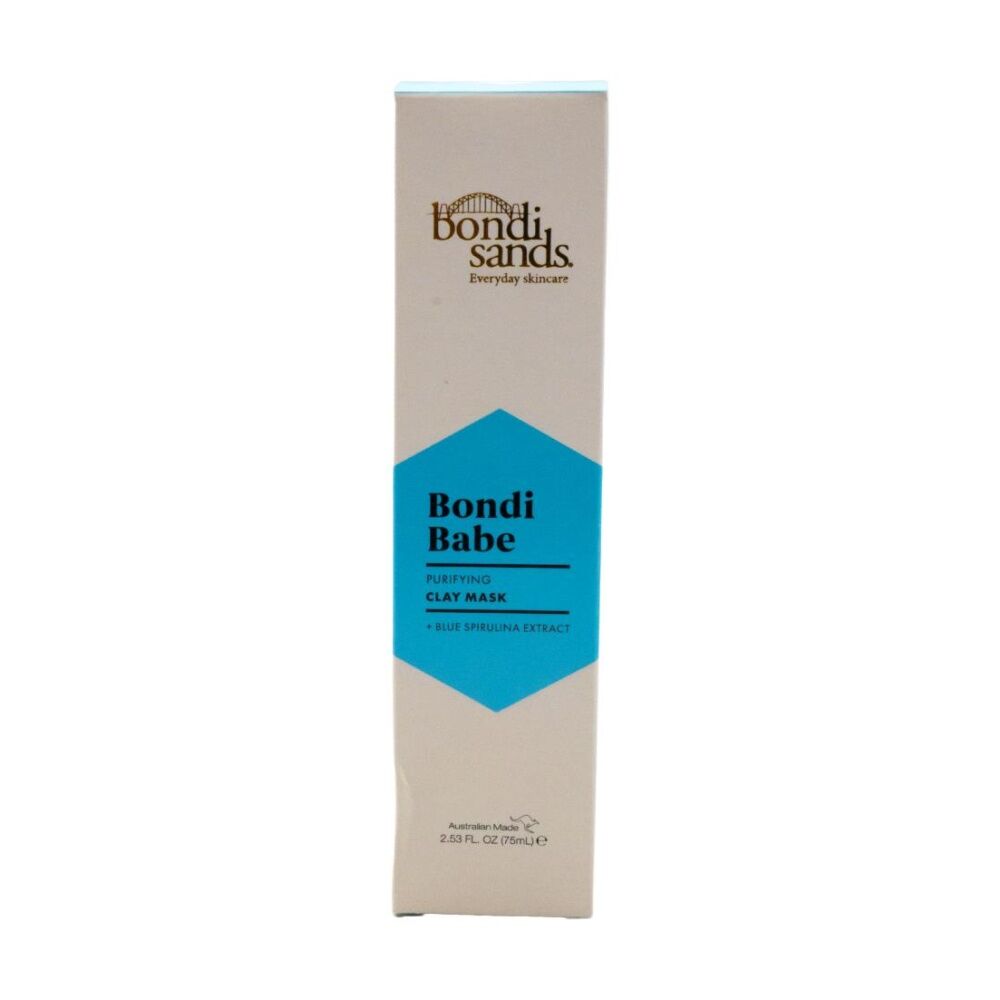 6PK Bondi Sands Clay Mask Purifying Blue Spirulina Extract Skin Care 75ml