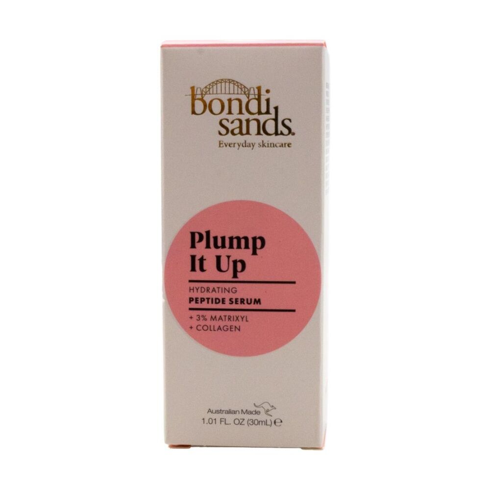 6PK Bondi Sands Peptide Serum Plump It Up Hydrating Matrixyl Collagen 30mL