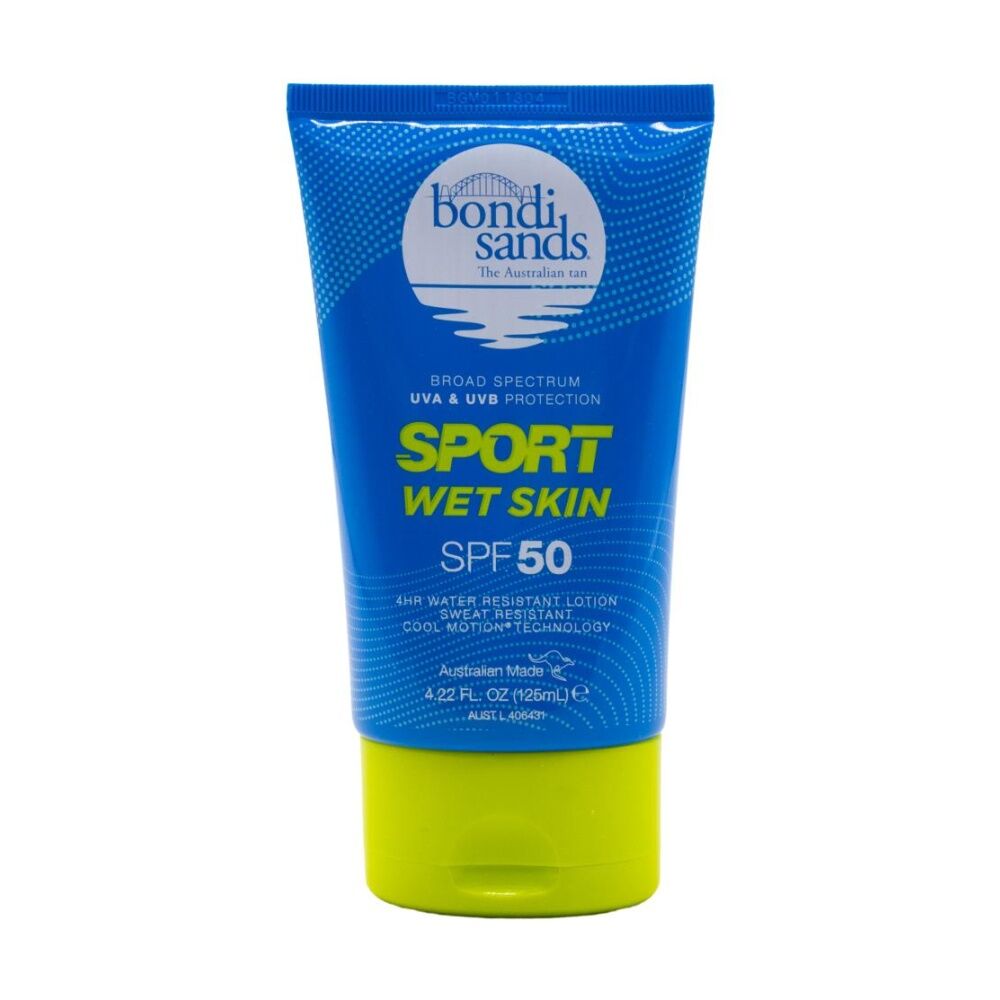 8x Bondi Sands Broad Spectrum UVA UVB Protection Sport Wet Skin SPF50 125mL