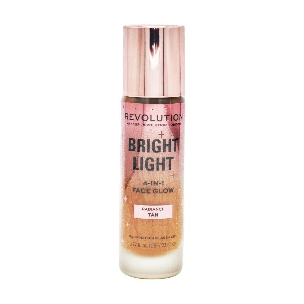 Revolution Bright Light 4-in-1 Face Glow Makeup Radiance Tan 23ml