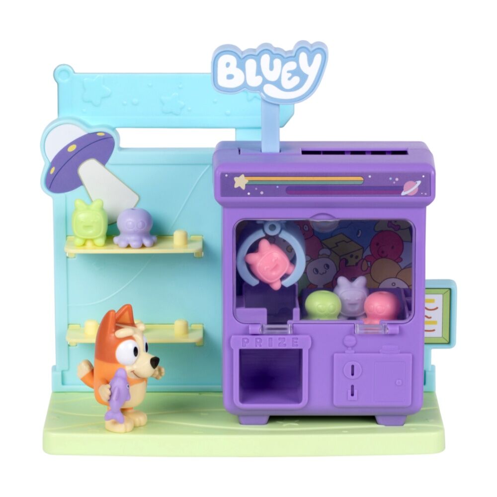Bluey Mini Claw Machine Playset Toy For Kids Action Figure