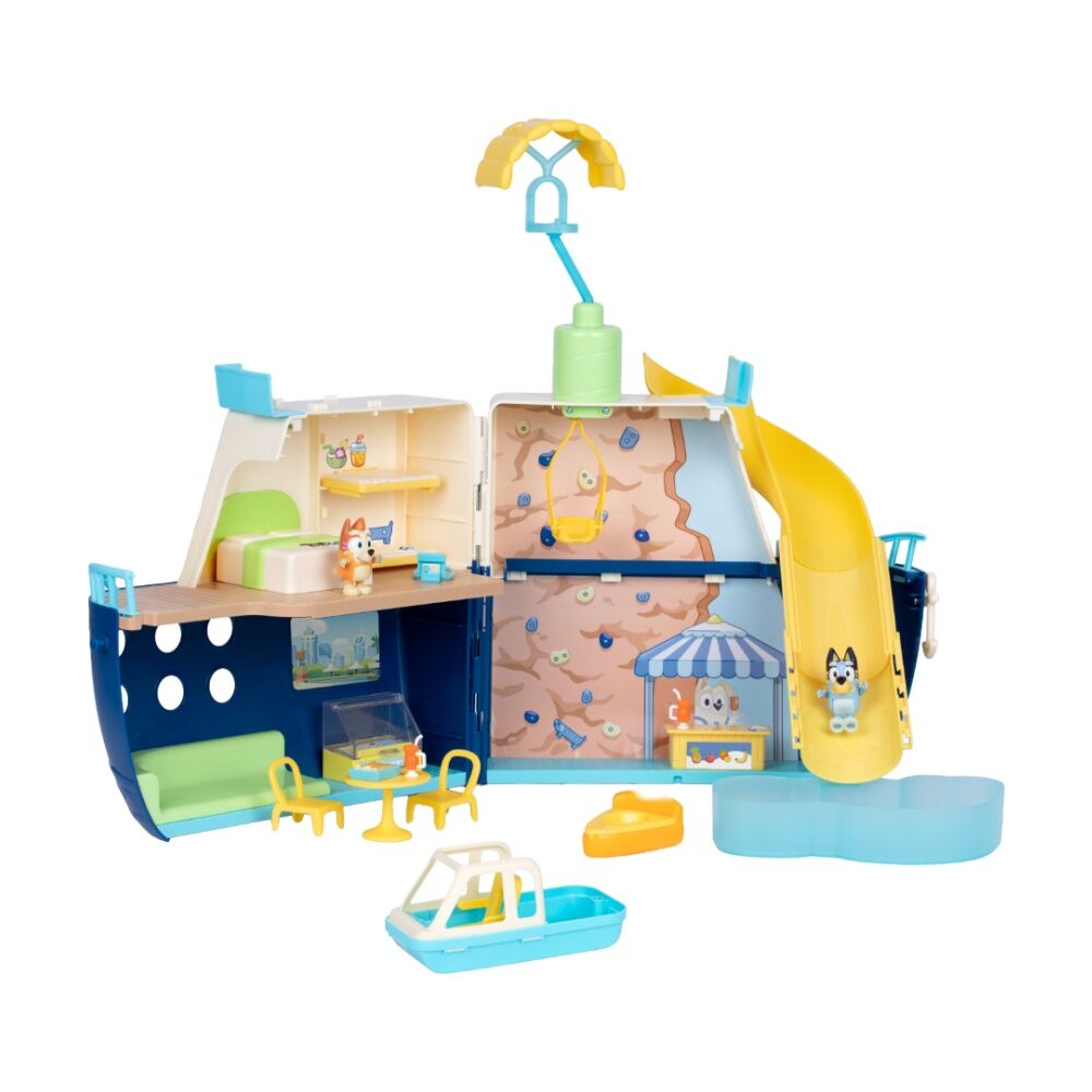 Bluey's Cruise Ship Playset Interactive Toy For Kids