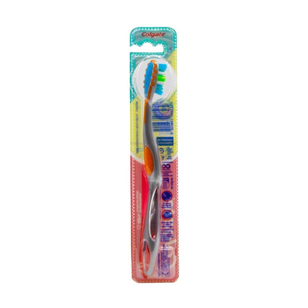 12PK Colgate Toothbrush Advances 360 Medium Bristles Effective Clean