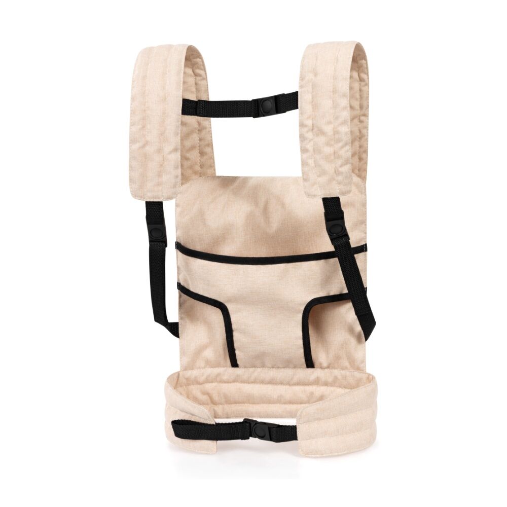 Bayer Doll Carrier Adjustable Straps Comfortable Carry For Dolls Beige 46cm