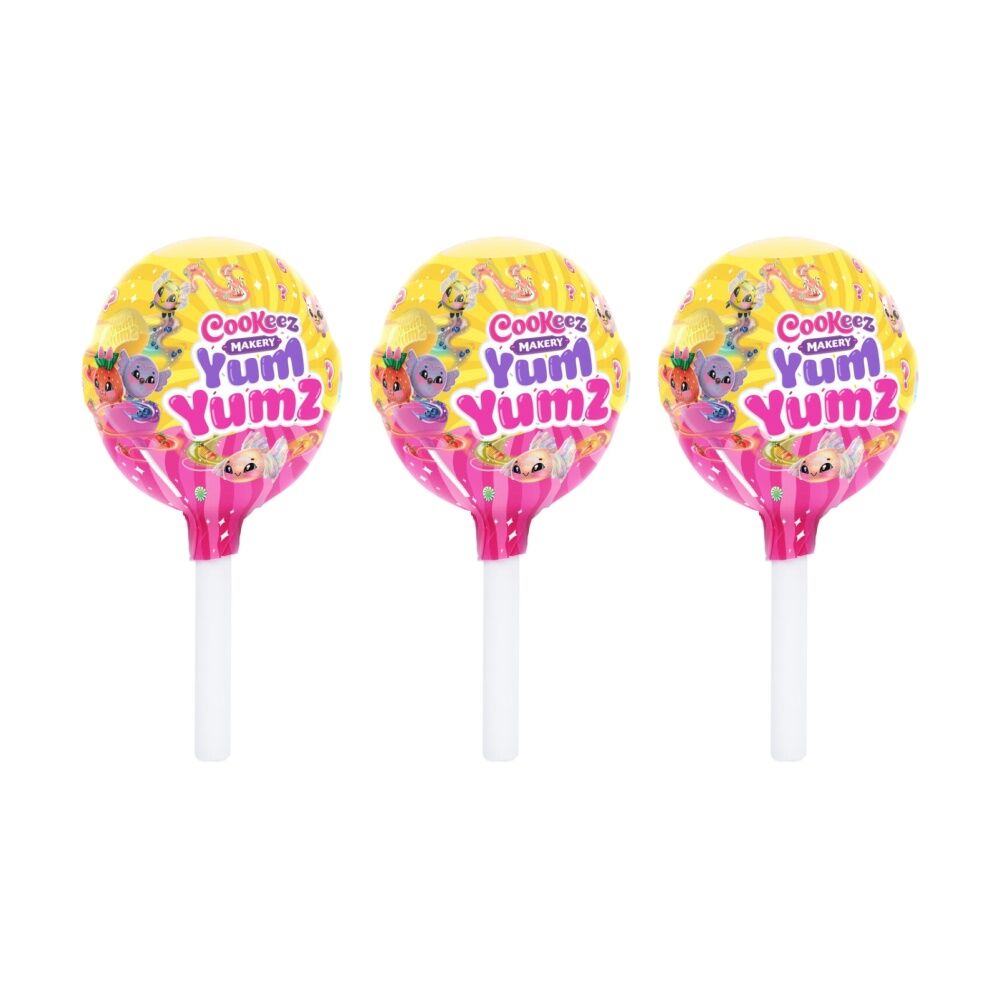 3x 2pc Cookeez Makery Yum Yumz Series 3 Scented Plush Pets Toy 3y+ Assorted