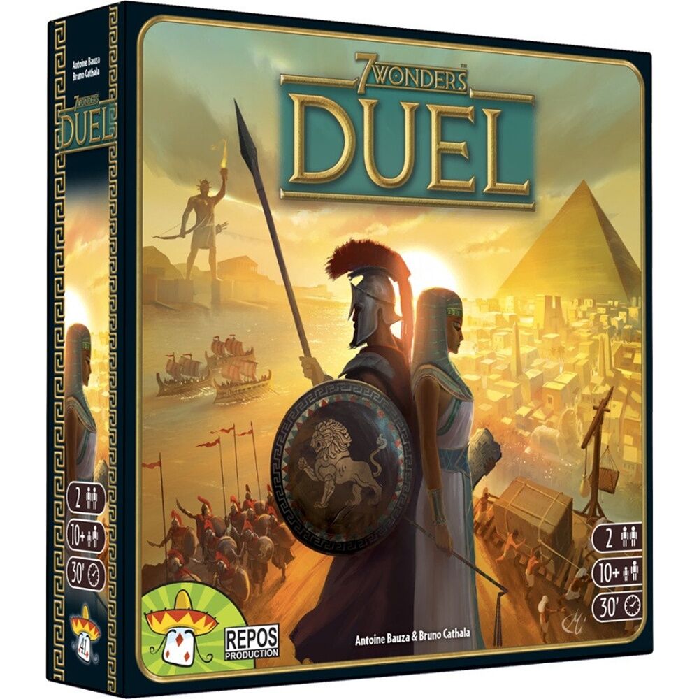 Asmodee 7 Wonders Duel Card Game 2 Players 30+ Minute Play 10y+
