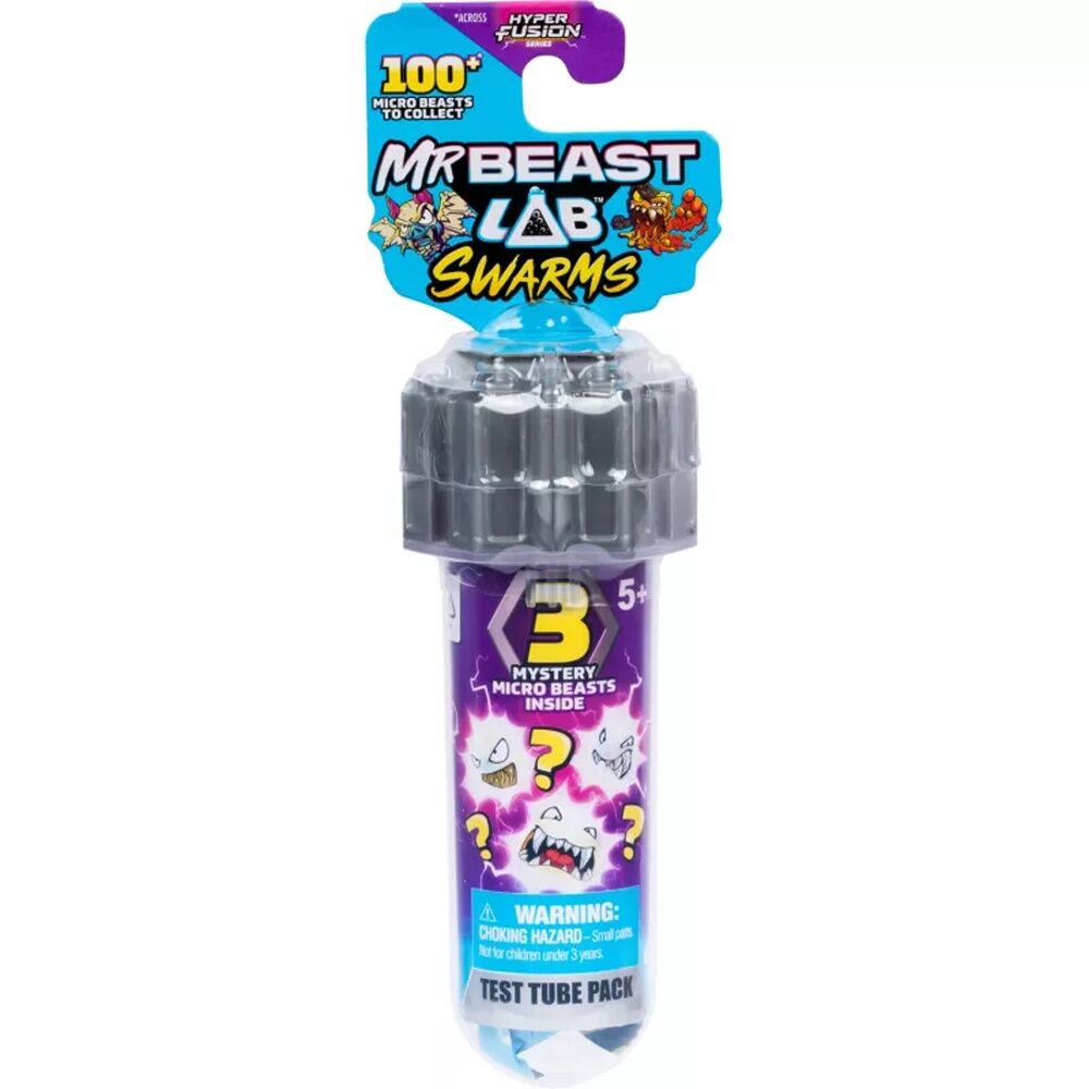3x 3pc MrBeast Lab Swarms S3 Fusion Pod Micro Beasts Assorted