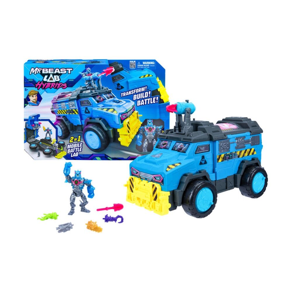 MrBeast Lab Hybrids S2 Mega Battle Truck Vehicle Kids 5y+