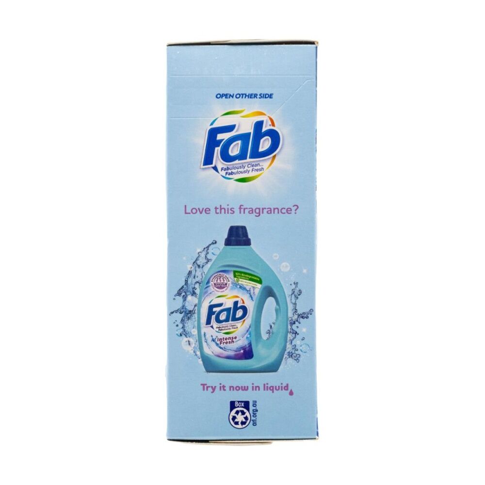 FAB Hygienically Clean Intense Fresh Cleaning Laundry Powder 1.8kg