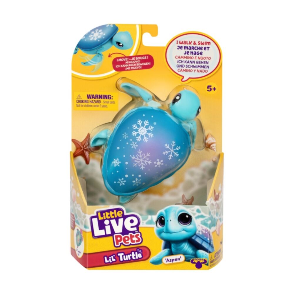 Little Live Pets Lil' Turtle Swim & Walk Interactive Asstd 5y+