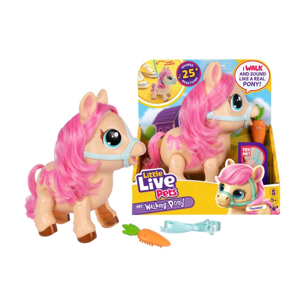 Little Live Pets My Pet Pony Interactive Electronic Toy Kids 5y+
