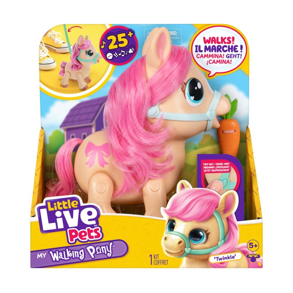 Little Live Pets My Pet Pony Interactive Electronic Toy Kids 5y+