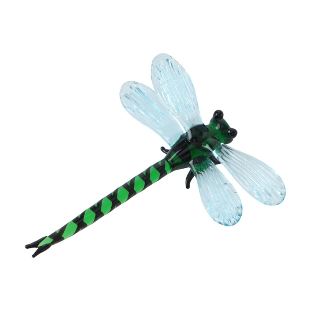 2PK Gibson Gifts Artisan Glass Dragonfly Home Decoration Sculptures/Figurines