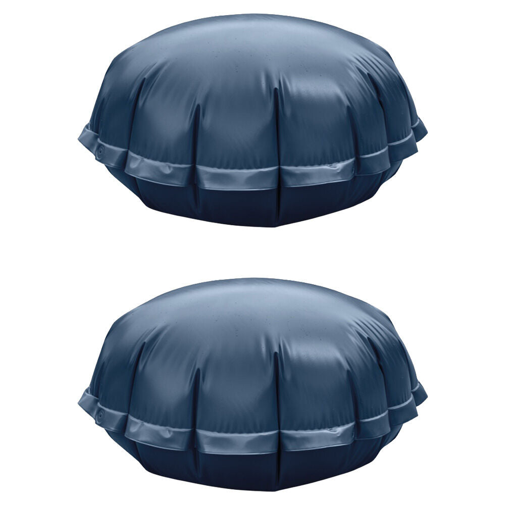 2PK Intex Winterizing Pool Pillow With Ropes For Ice Expansion 91x50cm Blue