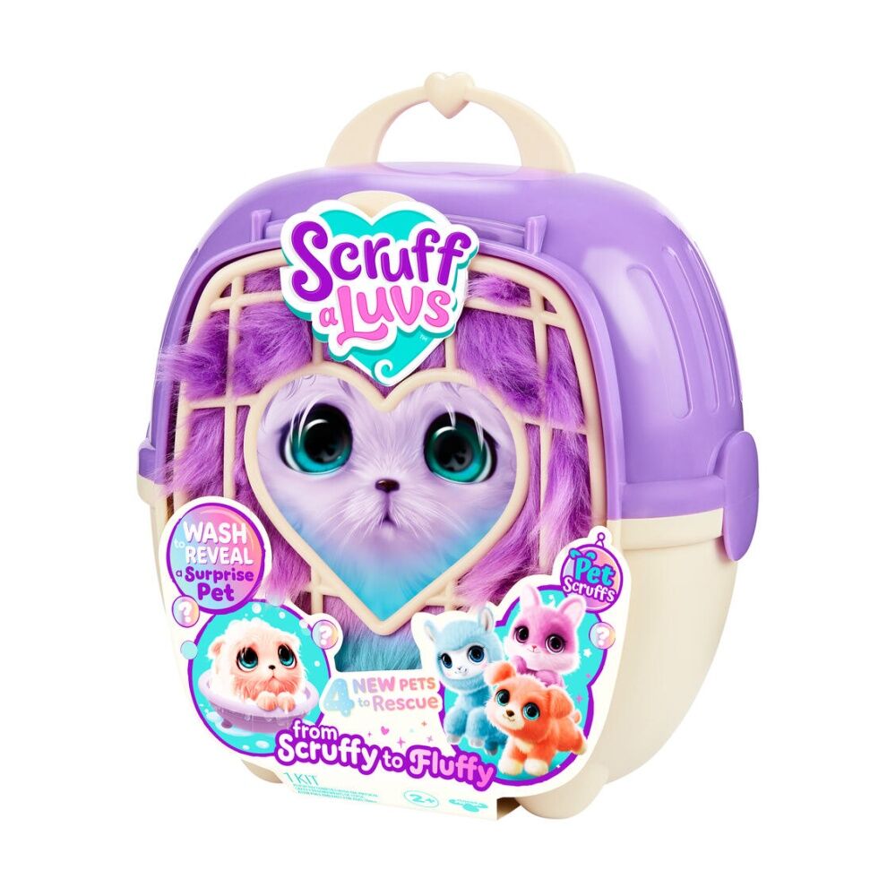 Scruffaluvs S3 Pet Rainbow Pets Soft Toy Plush