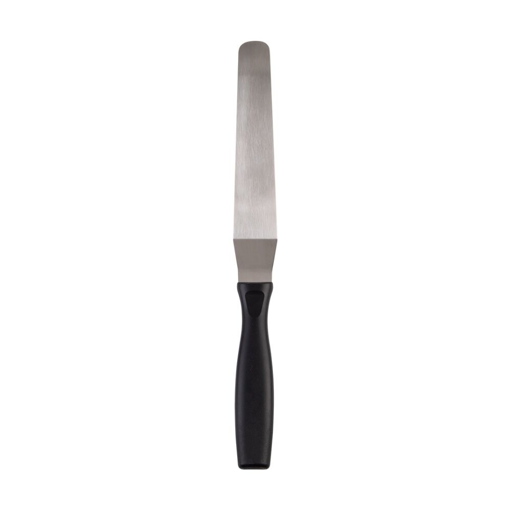 2PK Appetito Stainless Steel Offset Icing Spatula W/ Ergonomic Handle 20cm