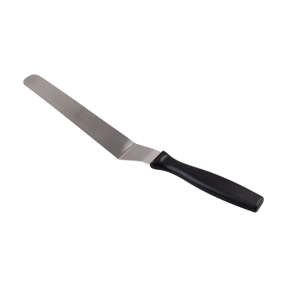 2PK Appetito Stainless Steel Offset Icing Spatula W/ Ergonomic Handle 20cm
