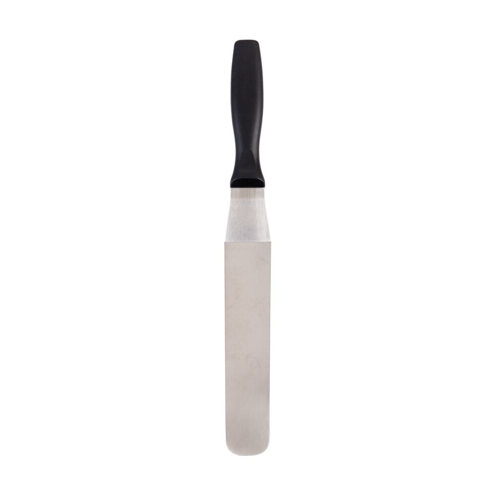 2PK Appetito Stainless Steel Offset Icing Spatula W/ Ergonomic Handle 20cm