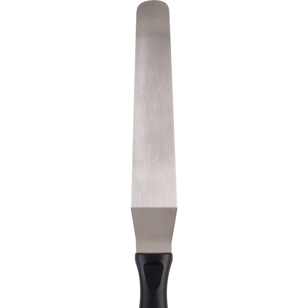 2PK Appetito Stainless Steel Offset Icing Spatula W/ Ergonomic Handle 20cm