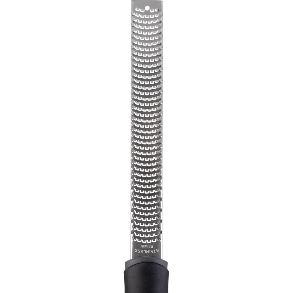 Appetito Stainless Steel Rasp Micro Grater W/ Soft Grip Handle Fine