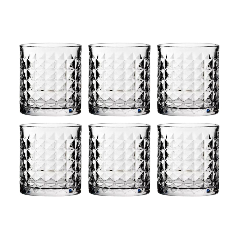 6PK Crown Glassware Sydney Tumbler 330mL Clear Glass Drinkware