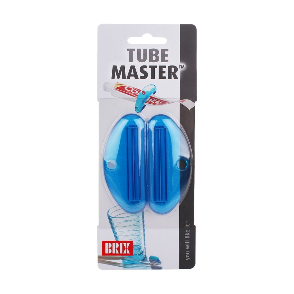 2pc Brix Tubemaster Tube Squeezer Easy Use Tool Set Frost Blue