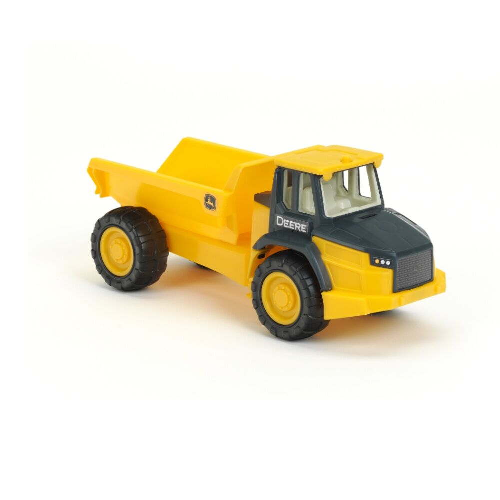 John Deere 1:24 Hauler & Cement Truck Indoor Vehicle Toy With Soft Tyres 3Y+