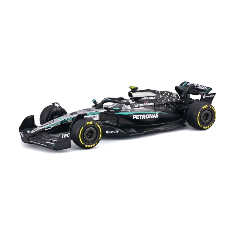 2PK Bburago 2025 Mercedes-AMG F1 W16 Car 12 Andrea Kimi Antonelli Model Toy