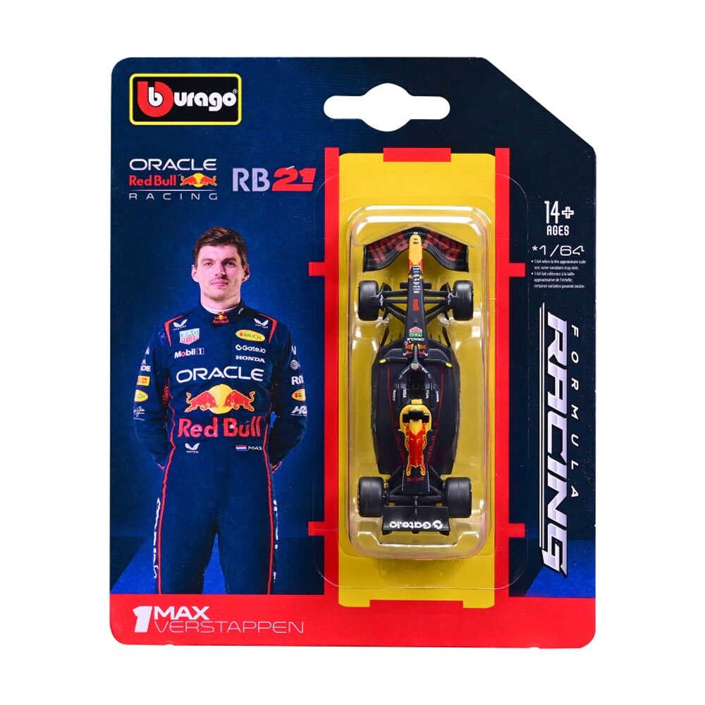 Bburago Red Bull F1 RB21 Race Car Verstappen Model 2025 Edition Toy