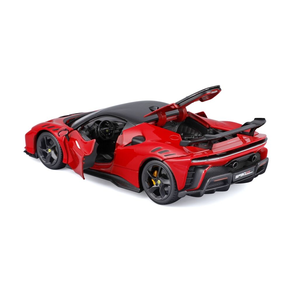 Bburago Scale 2023 Ferrari SF 90 XX Stradale Sports Car Model Toy Red