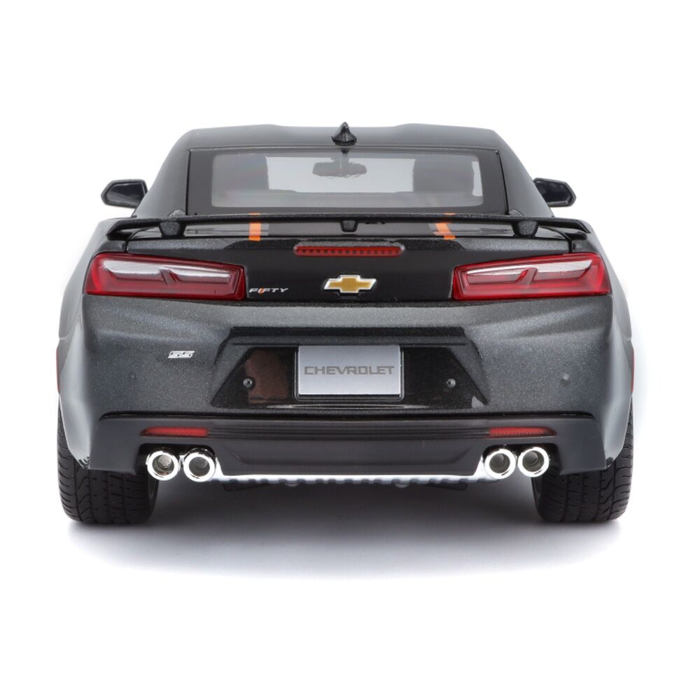 Maisto 2017 Chevrolet Camaro 50th Anniversary Grey Model Car Replica