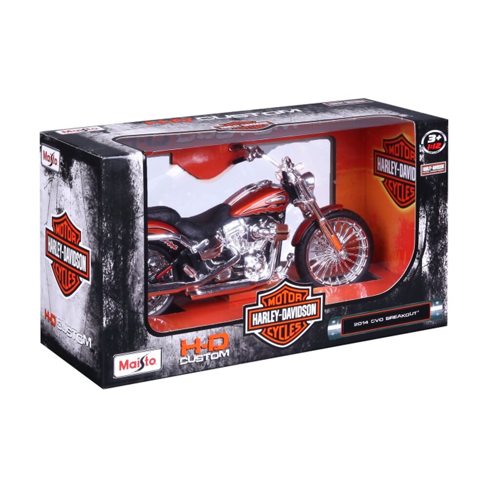 Maisto Motorcycle 2014 CVO Breakout Diecast Model Replica Harley Bike