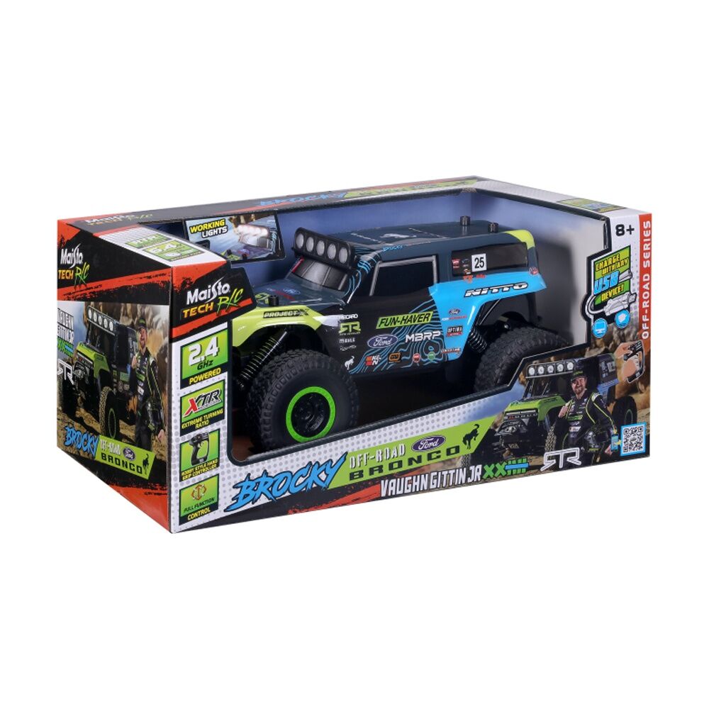 Maisto Brocky Ultra4 Ford Bronco 2.4 GHz Remote Control With USB