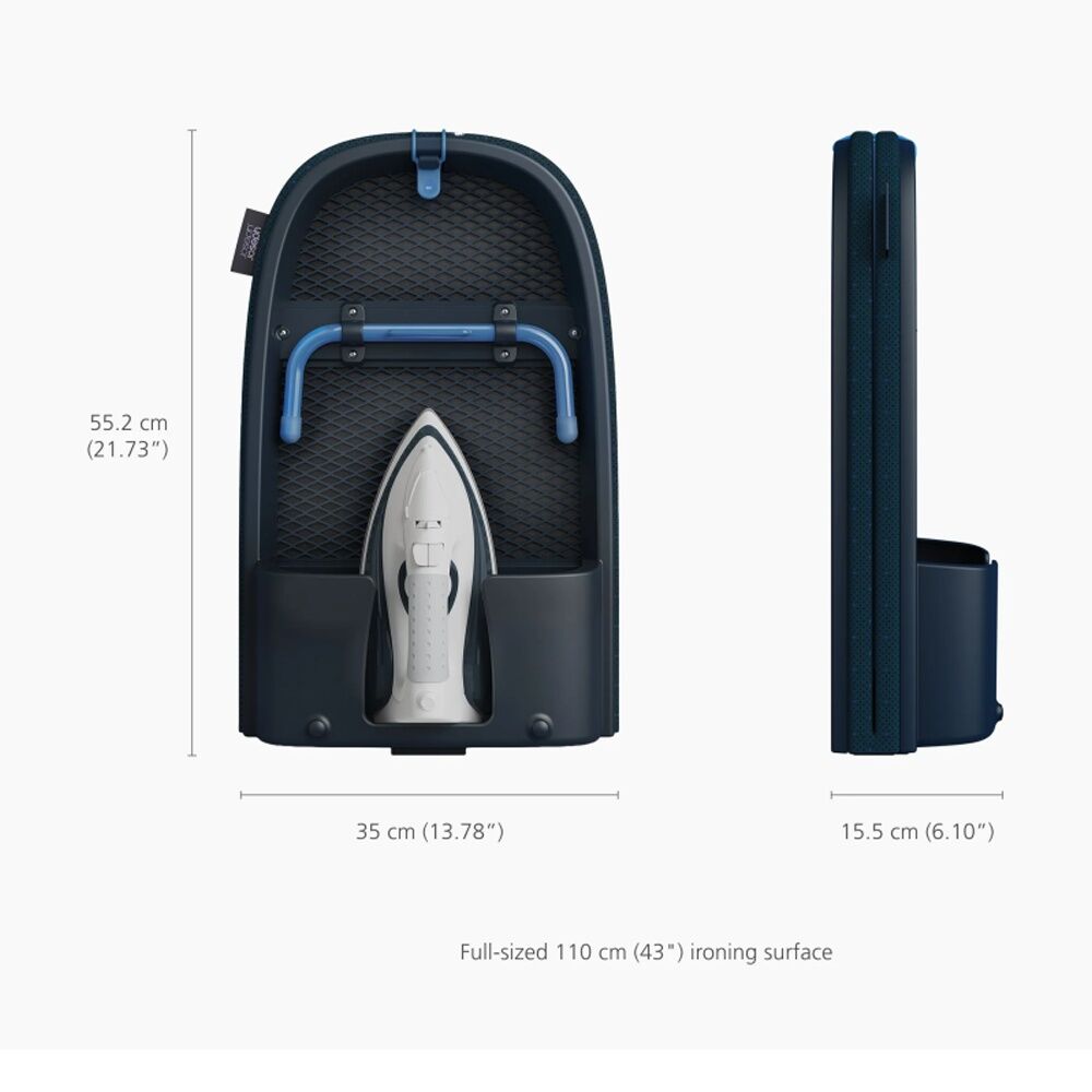 Joseph Joseph Pocket Max Plus Clothing/Laundry Ironing Board Blue