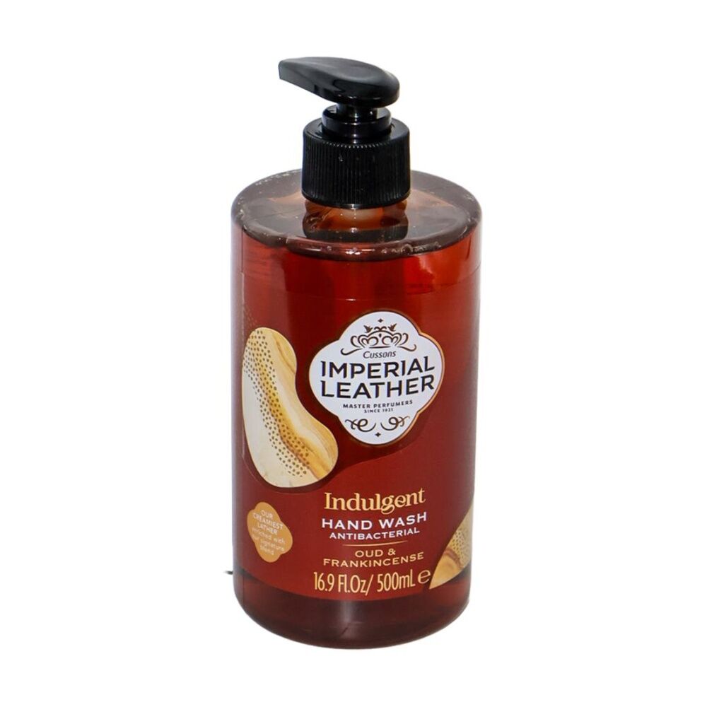 6PK Imperial Leather Indulgent Antibacterial Hand Wash Oud & Frankincense 500ml