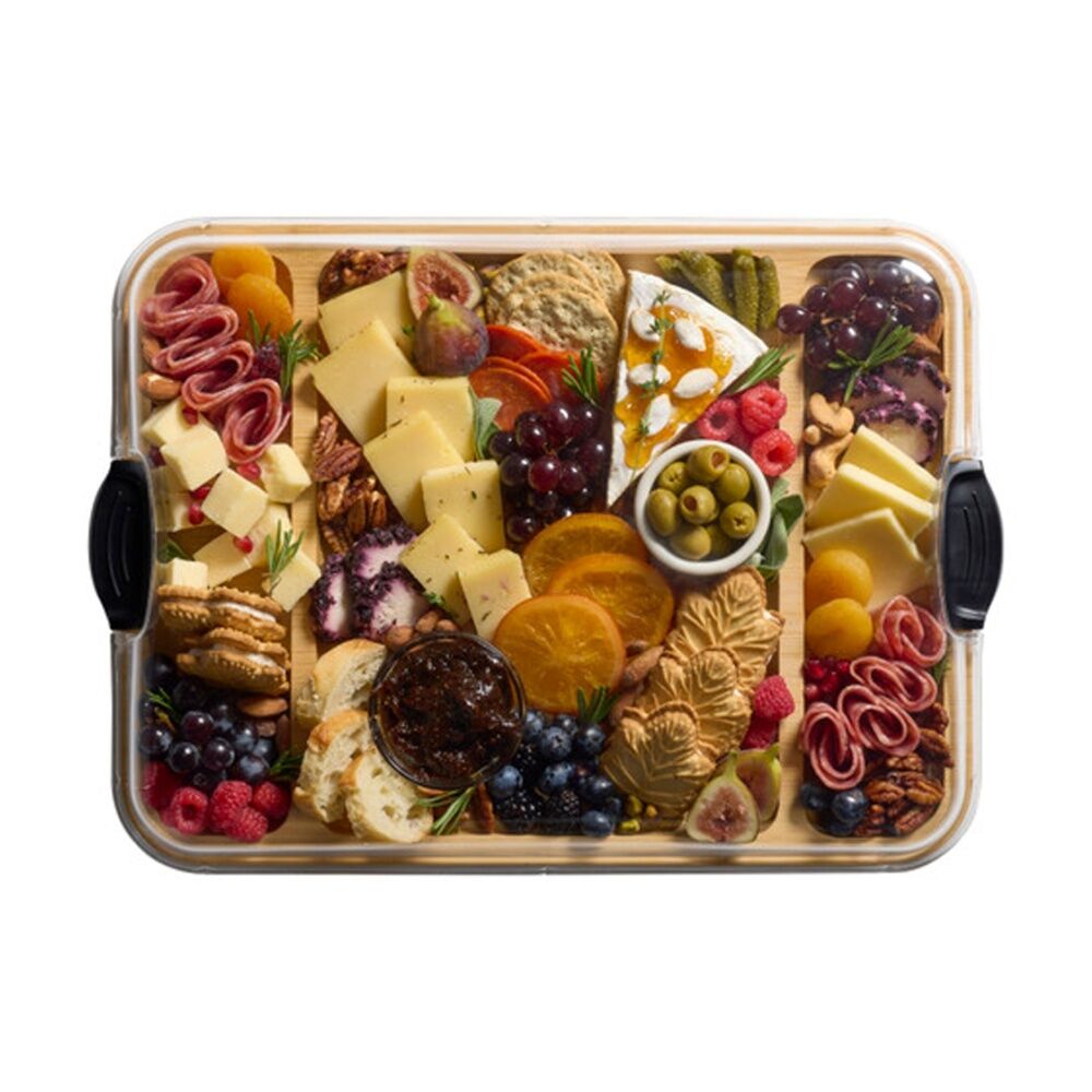 Farberware Build-A-Board Bamboo Rectangular Serving Board 30.5x40.5cm