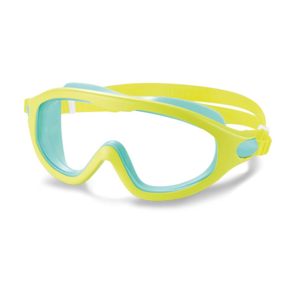 4PK Intex Kids 3-9y Swim Masks Adjustable Fit Polycarbonate Lenses Assorted